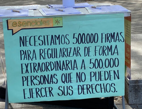 Regularización y trabajo sexual: «Es una piedra grande que hemos apartado para seguir caminando, pero nos quedan muchas piedras más por apartar»»