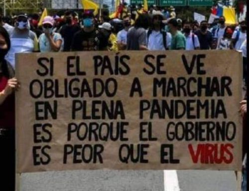 En Colombia, el gobierno nos está matando