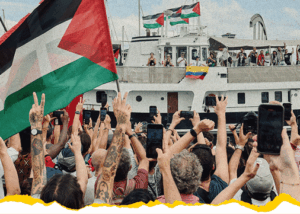 Partida de la Global Sumud Flotilla